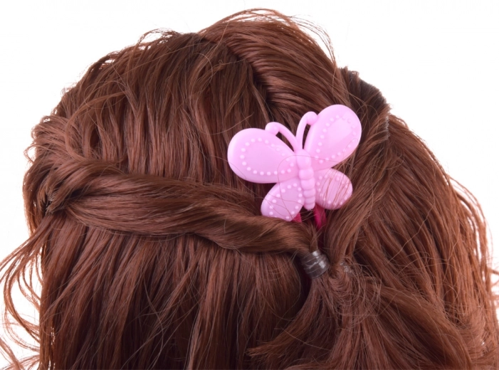 Barrette papillon décorative