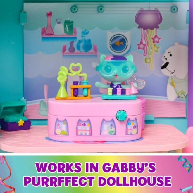 Petit ensemble de jeu avec Poissonnette de la maison magique de Gabin