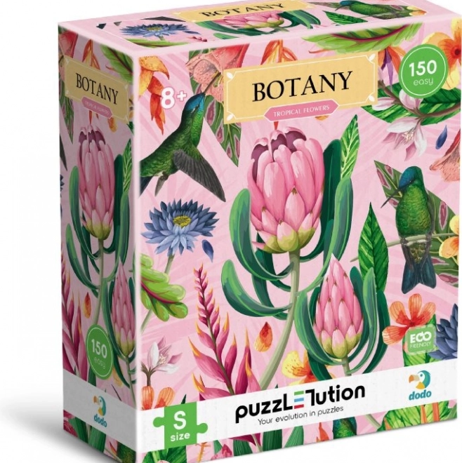 DODO Puzzle Fleurs Tropicales 150 Pièces
