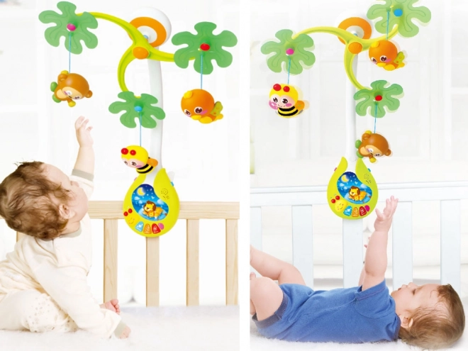 Carrousel interactif aux couleurs fabuleuses