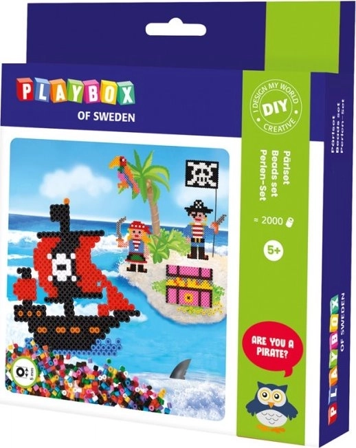 Playbox Perles à Repasser Set Pirates 2000 pcs