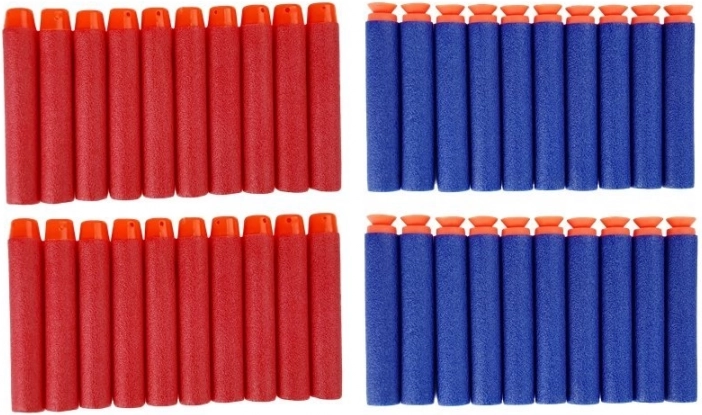 Projectiles en mousse sûrs et ventouses