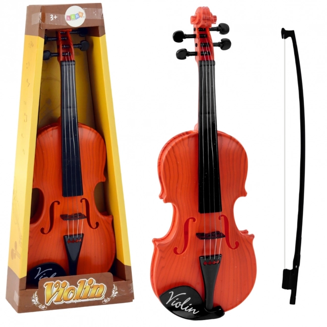 Violon pour enfants avec archet marron
