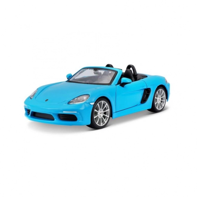 Bburago 1:24 Porsche 718 Boxster Bleu