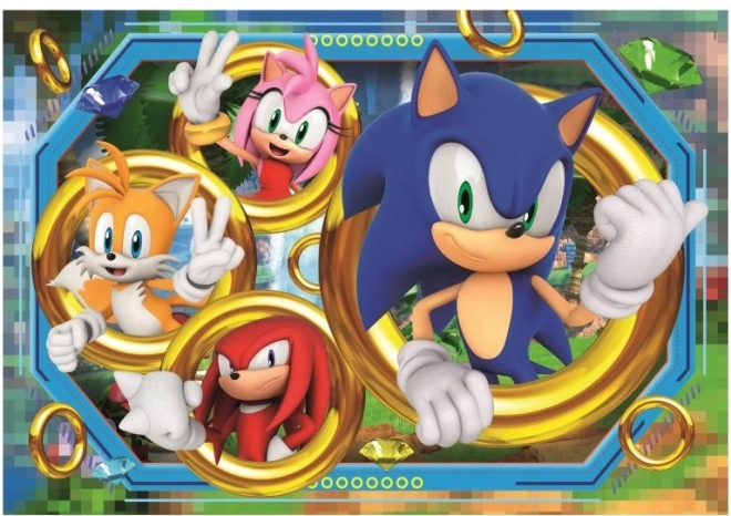 Puzzle Hérisson Sonic 180 pièces