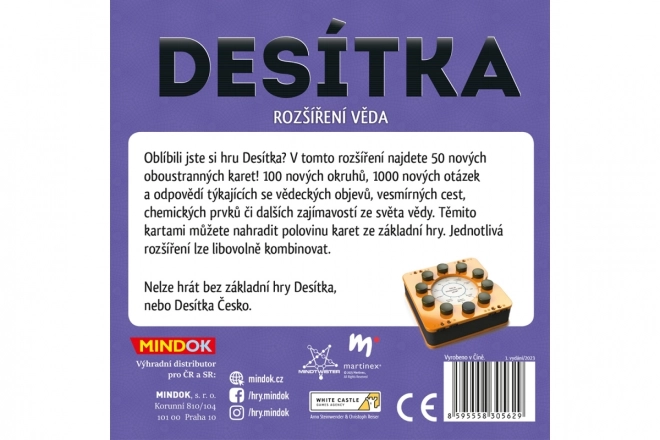 Extension Desítka : Science