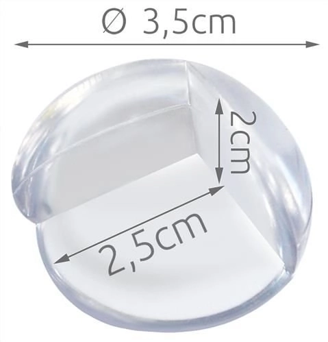 Protection en silicone pour coins - 4 pièces