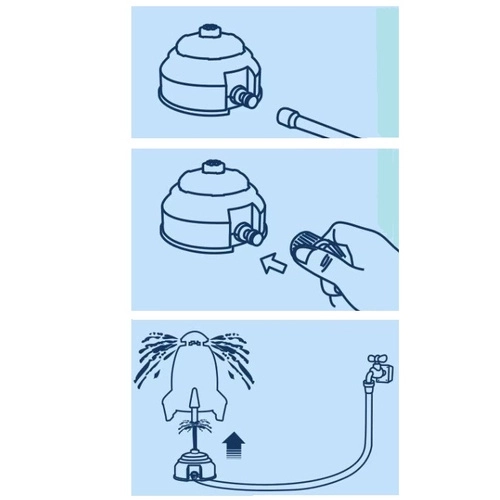Raketa - fontaine à eau pour enfants