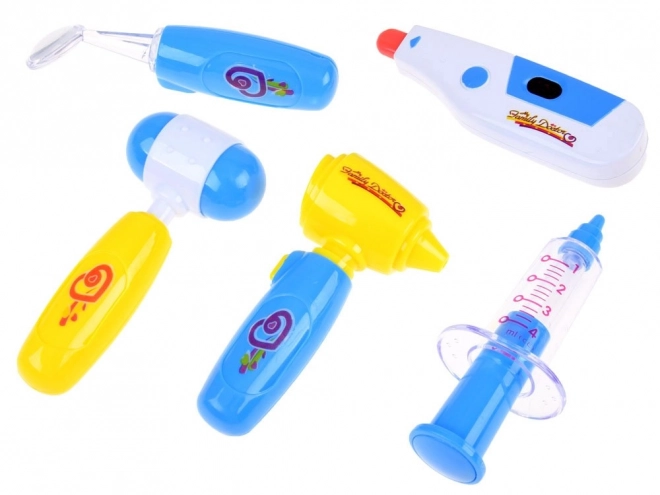 Ensemble interactif petit médecin docteur