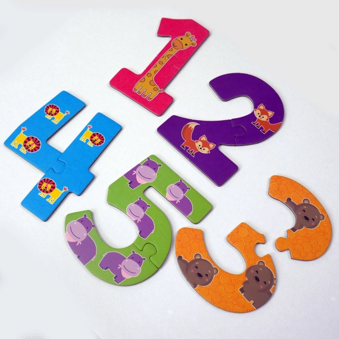 Puzzlík pour les plus petits - chiffres