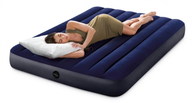 Matelas gonflable INTEX Double Velours 191x137 cm