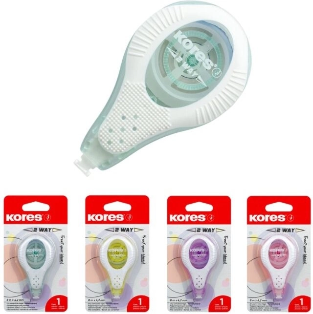 KORES Correcteur 2 Chemins Pastel 4,2mm 1pcs (mix)