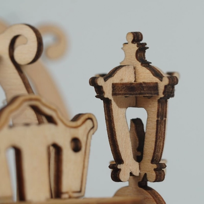 Carrosse en citrouille - Maquette en bois 3D