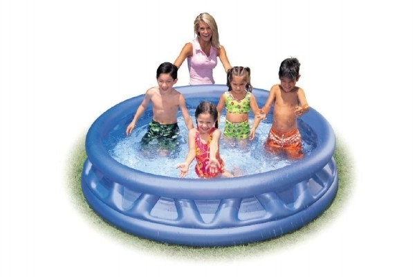 Piscine gonflable ronde 188x46cm en boîte