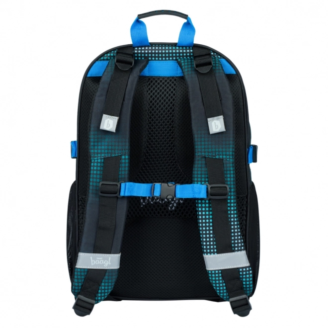 BAAGL SET 3 Core Joueur de Football: sac à dos, trousse, sac
