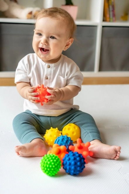 Tullo Boules Sensorielles - 8 boules sans trous