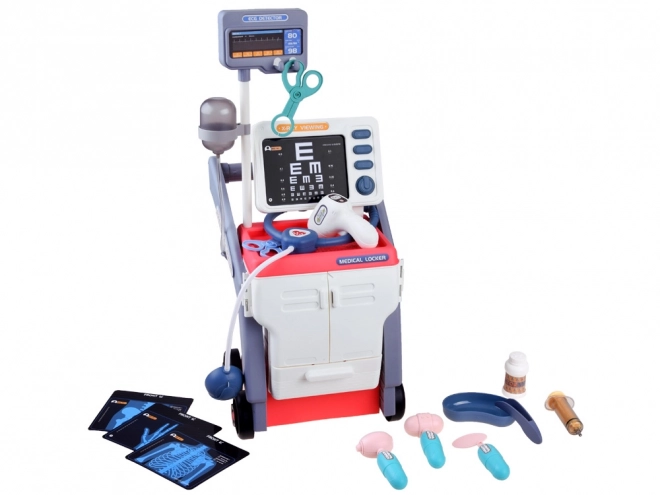 Chariot médical jouet pour enfants