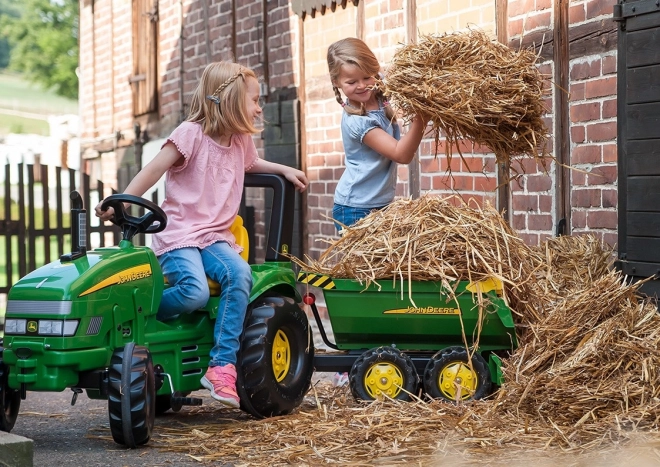 Rolly Toys remorque avec benne basculante John Deere
