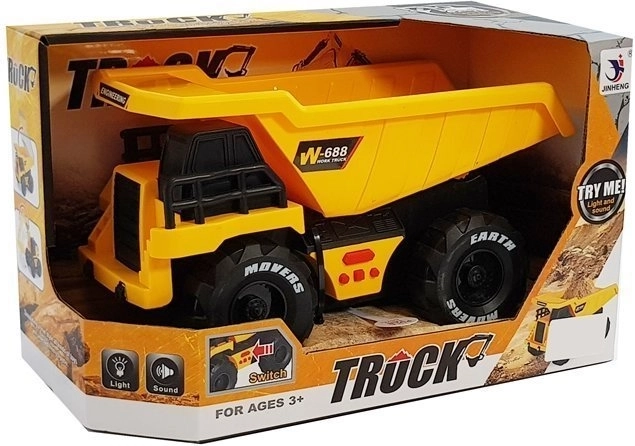 Lumières et effets sonores via 4 boutons