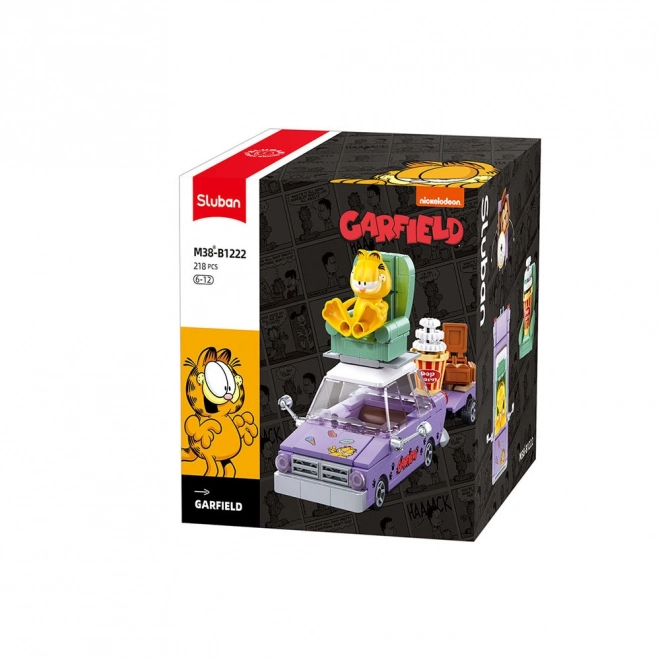 La folle aventure de Garfield - set de construction Sluban