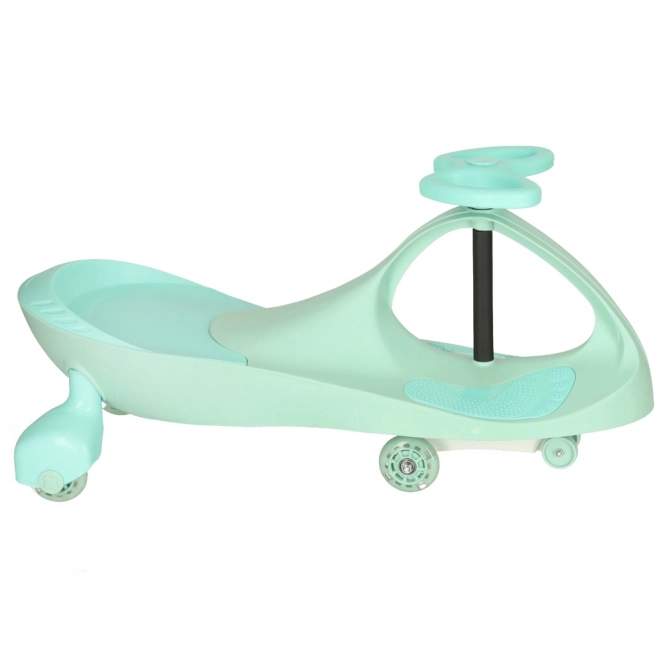 Véhicule gravitationnel pour enfant avec roues LED – Turquoise