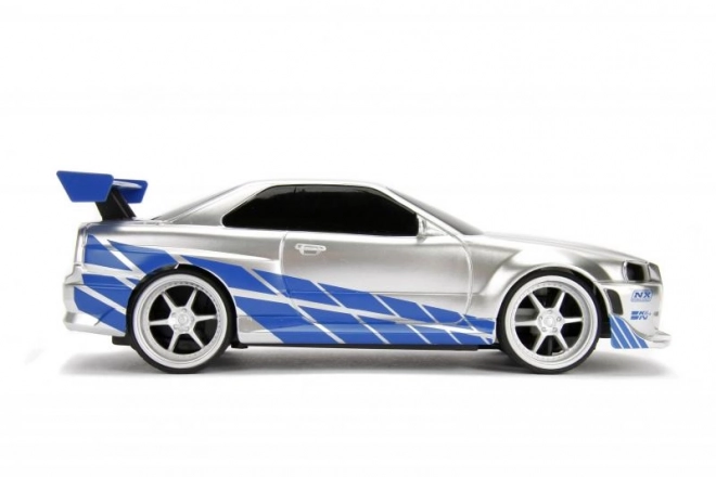 Voiture RC Rychle a Zběsile Nissan Skyline 1:24