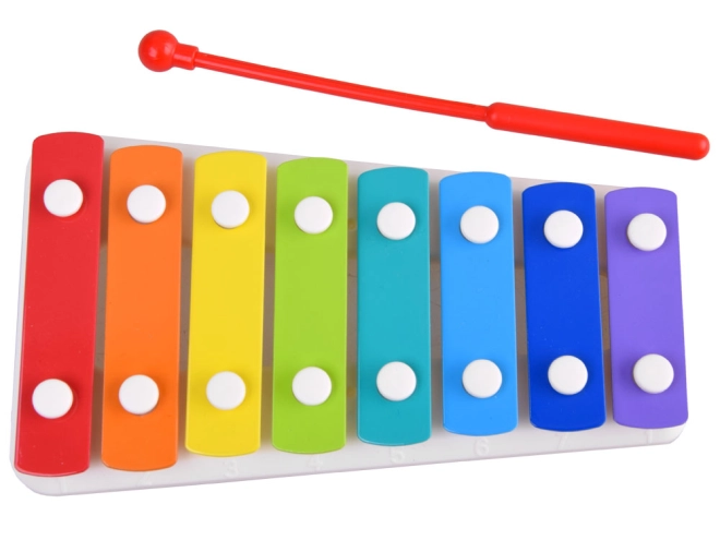 Xylophone à huit notes