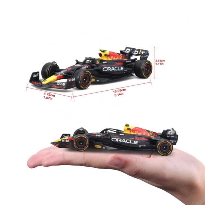Bburago 1:43 RACE Formule F1 - Red Bull Racing RB19 (2023) #11 (Sergio Pérez)