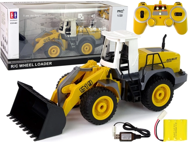 Chargeuse RC 1:20 avec bras élévateur