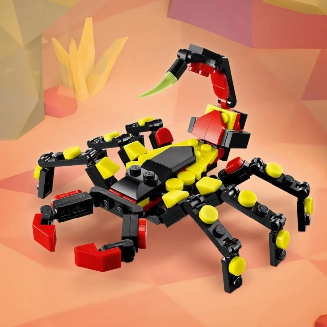 Lego Creator animaux sauvages araignée tissée