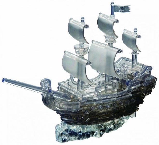 Puzzle en cristal 3D Bateau pirate 101 pièces