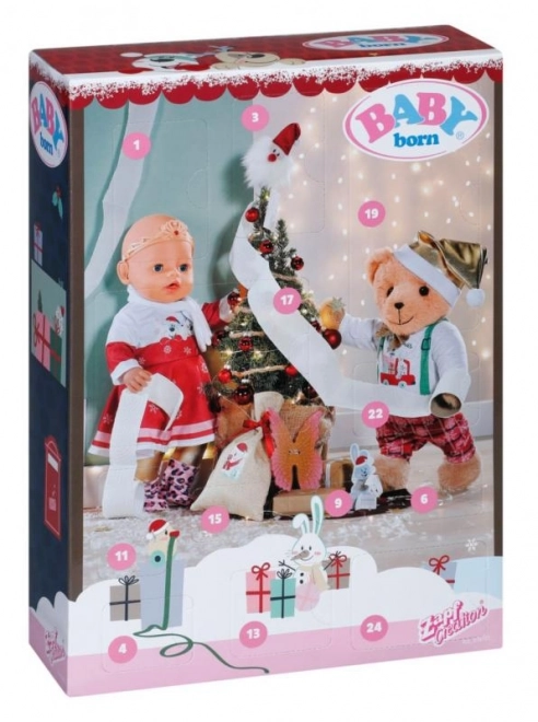 Calendrier de l'Avent BABY born 2024