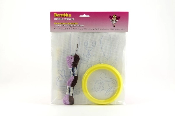 Kit de broderie pour enfants dans un cadre