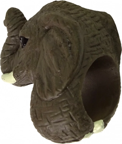Tête d’éléphant réaliste