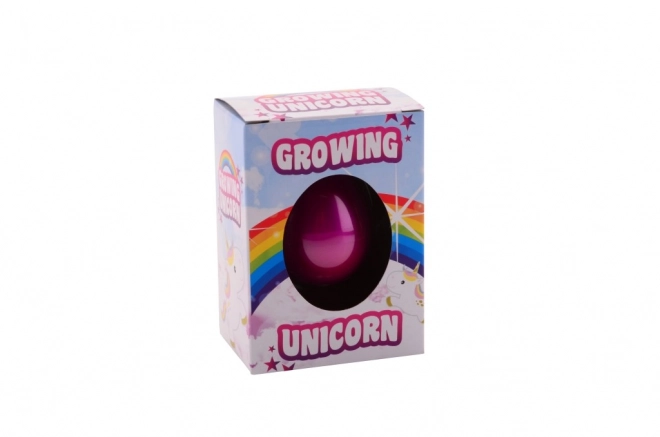 Œuf avec licorne croissante