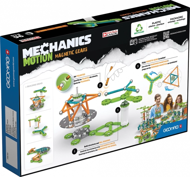 Geomag Mechanics Motion 96 pièces