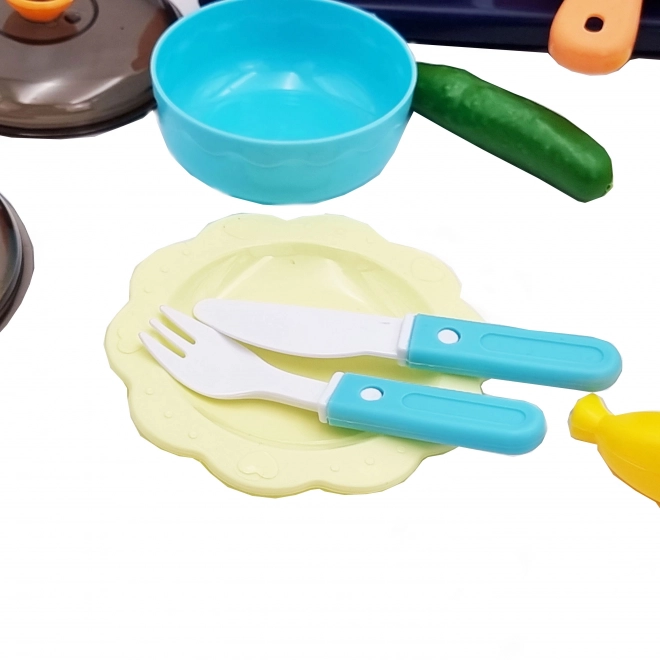Woopie cuisine pour enfants avec évier rose
