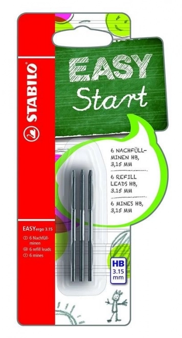 Recharges pour crayon STABILO EASYergo 3,15 mm