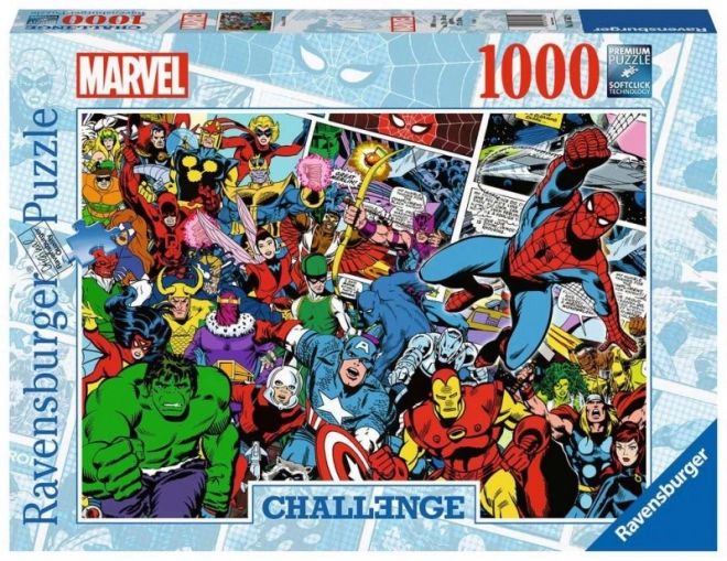 Puzzle 1000 pièces Challenge Marvel