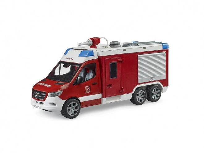 Bruder Camion de Pompiers MB Sprinter avec module lumineux et sonore