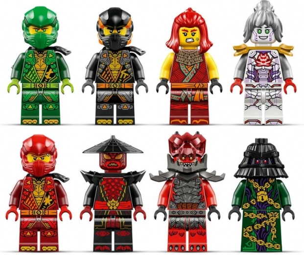 Huit minifigurines pour un maximum d’action