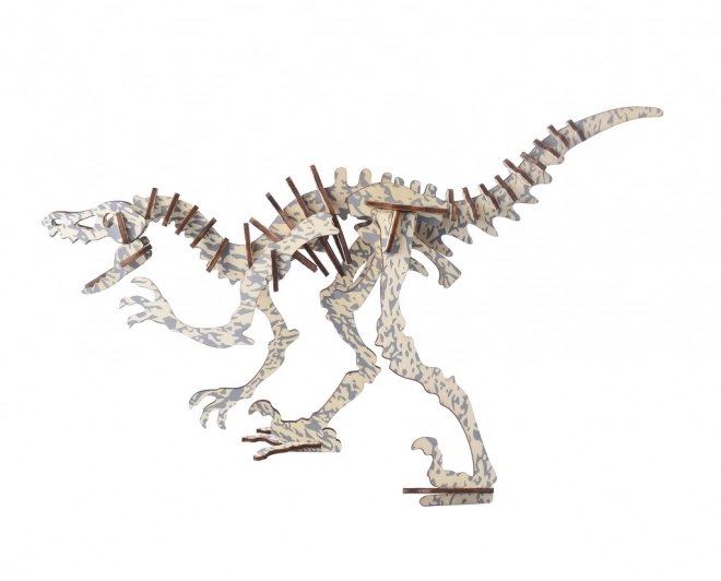 Woodcraft Puzzle 3D en bois Peinonychus