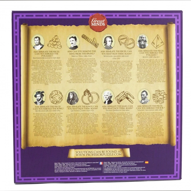 Énigmes Great Minds: Personnalités historiques 8en1