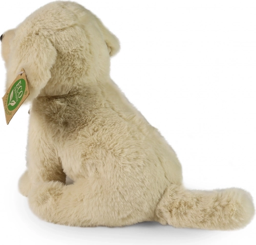 Chien labrador en peluche assis 23 cm