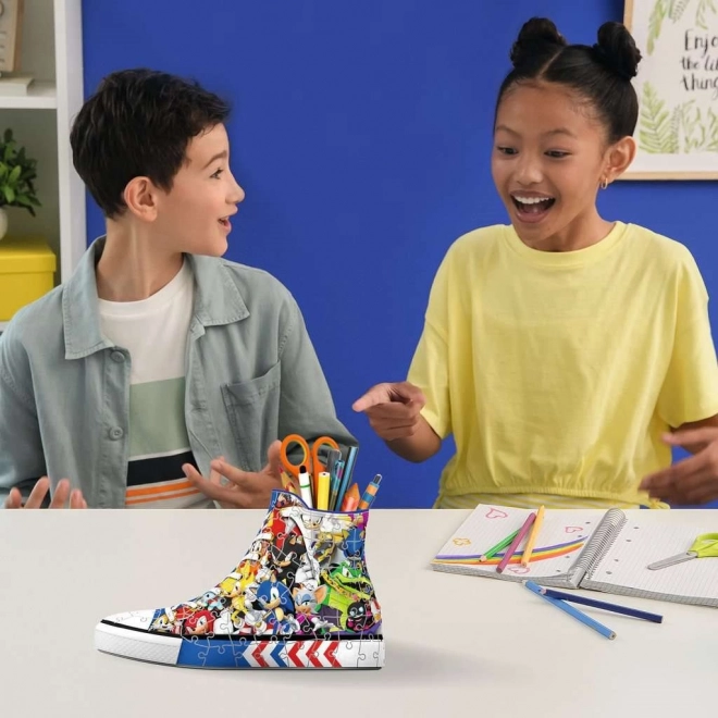 Ravensburger puzzle 3D chaussure Sonic le hérisson 112 pièces