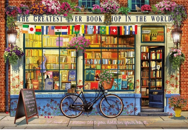 Puzzle EDUCA La plus grande librairie du monde 5000 pièces