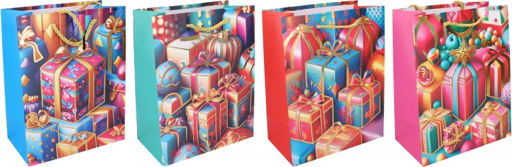 Sac cadeau L 30 × 41 × 12 cm Noël