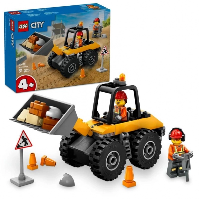 Chargeuse jaune LEGO City