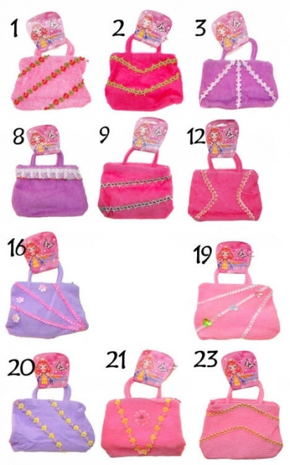 Trousse cosmétique pour filles à fermeture éclair