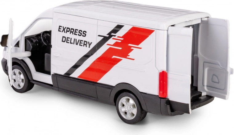 Portes avant ouvrantes et intérieur détaillé